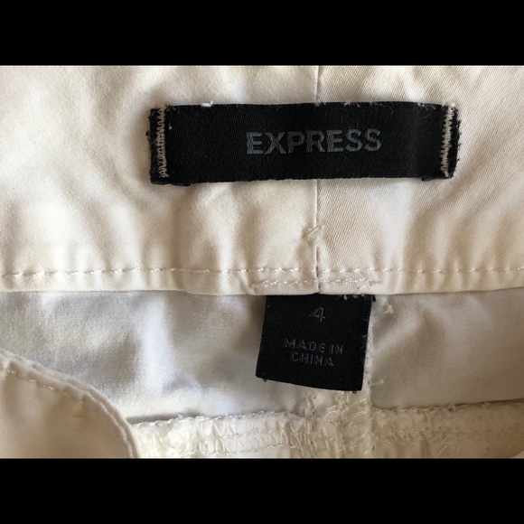 ••Express White Capris - Picture 2 of 4